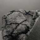 ONASAR 6x9 Area Rugs for Living Room Bedroom, Large Fluffy Grey and Black Throw Rug, Geometric Soft Plush Shaggy Fuzzy Floor Carpet for Nursery Kids Girls Boys Teen Dorm Home Office Decor Aesthetic