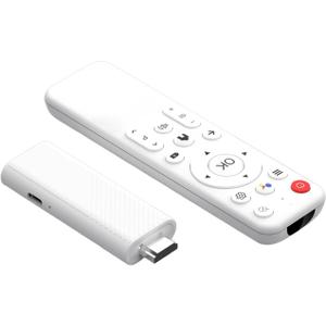 Screencast TV Stick 4K Ultra HD Streaming Stick 8GB Stream Videos from iPhone, iPad, Android, Laptop to TV/Monitor/Projector, Support Chromecast Miracast & AirPlay