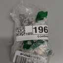 Shelf Support Pegs, 50 Pcs Shelf Pegs with Hole, 5mm (1/5 inch) Cabinet Shelf Bracket Pegs, L-Shaped Nickel Plated Shelf Pins Holders for Bookcase Kitchen Closet Shelf Shelves Furniture Cabinet