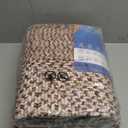 Super Area Rugs Farmhouse Braided Rug Soft Cotton Kitchen Reversible Carpet, Black & White, 5' X 7' Rectangle