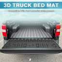 Mixsuper Truck Tailgate Mat for Ford Maverick 2022-2026, Tailgate Liner All Weather Tailgate Protector Replacement for Ford Maverick Accessories