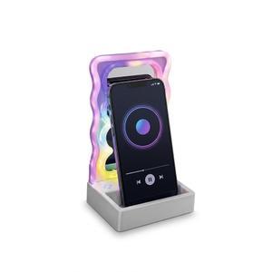 2 x WAVY LED LIGHT & MIRROR PHONE HOLDER