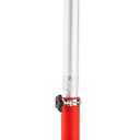 VEVOR 8 Gallon Waste Oil Drain Tank, Industrial Fluid Drain Tank with Adjustable Funnel Height, Portable Oil Drainer with Wheels, Fluid Fuel Transfer Drainage for Auto Repair Shops, Garages, Red