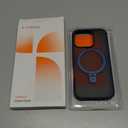 TORRAS Ultra Magnetic Ostand for iPhone 16 Pro Case [Fit for MagSafe] [Sturdy Stand & Ring Holder] Mil-Grade Shockproof Matte Anti-Scratch Slim Protective Kickstand Case, Navy Blue 6.3 inch