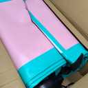 Pink Gymnastics Mat Inflatable Tumble Track Mats 16ft Training Mats for Home Air Mat for Kids with Pump 4" Thick for Cheerleading/Yoga/Exercise/Parkour/Beach/Park/Water