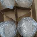 YJHSS 16oz Glass Candle Jars, 6-Pack 3 Wick Candle Jars for Making Candles, Empty Thick Glass Wide-Mouth Jars with Bamboo Lids & Wick Kits, Candle Containers Bulk - Clear