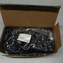 KNONEW 33FT 400 LED Christmas Lights Outdoor Black Wire String Lights with 75 Drops, 8 Lighting Modes, Timer Memory Function Connectable Hanging Curtain Lights for Halloween Party Decor(Multicolor)