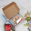 RLAVBL 7x5x2 Shipping Boxes Set of 50, White Small Corrugated Cardboard Box, Mailer Box