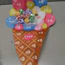 Ice Cream Dart Board 26 x 14 with 12 Sticky Balls Party Games