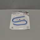 Flexible Curve Ruler Plastic Blue White Curve Flex Design Ruler for Engineering Drawing, Design Graphics, 12 Inch, 24 Inch Optional(12inch)