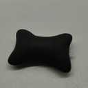 DS. DISTINCTIVE STYLE Car Neck Pillow 2 Pieces PU Leather Travel Pillow for Head Rest Neck Support for Car Seat - Black