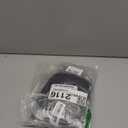 wegreeco Washable Female Dog Diapers Highly Absorbent Reusable Diapers for Dog in Heat Dog Period Diapers, 3 Pack (Black,Large (Large (15"-17" Waist))