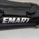 EMART Backdrop Stand 10x7ft(WxH) Photo Studio Adjustable Background Stand Support kit with 2 Crossbars, 8 Clamps, 2 Sandbags and Carry Bag for Parties, Events Decoration, Wedding, Photography