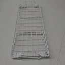 Whitmor Wire Grid Stacking Shelf Medium, 7"D x 18"W x 7"H, White