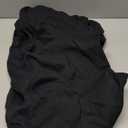 Solid Soft Brushed Fleece Dog Hoodie Sweatshirt with Pocket - Large Dogs (Black-XXL)