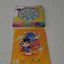 72pc Jumbo Kaleidoscope Chalk, Lam Paper Portfolio 4Pcs