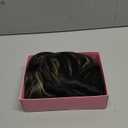 Mullet Wig for Black Women - Brown Ombre Pixie Cut Wig With Bangs - Heat Resistant