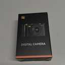 4K Digital Camera for Photography, 64MP Vlogging Camera for YouTube with 3" 180° Flip Screen, 18X Digital Zoom Point and Shoot Camara with 32GB Micro SD Card for Beginner (Black)