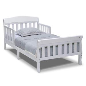 Delta Children Canton Toddler Bed, White (White)