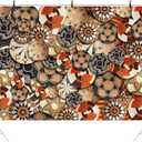 Ticuenicoa Traditional Ethiopian Floral Pattern Basket Backdrop 7x5ft Africa Ethiopia Baskets Wall Art Background for Birthday Baby Bridal Shower Wedding Party Decorations Hanging Supplies Banner