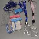 Teling 8 Pcs Cruise Ship Essentials Kit Include 2 Lanyards Ship Cards 4 Cruise Luggage Tags and 2 Waterproof Phone Pouch
