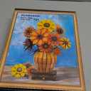 Sunflower Building Set with Lights Vase Base, Flowers Botanical Collection Building Block, Valentine's Day 1180PCS Art Bouquet Bonsai Plant Building Kit Gift for Adults Teens Girls Boys 12+