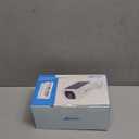 ANRAN 2K Solar Security Cameras Wireless Outdoor, 2.4Ghz WiFi Surveillance Outdoor Camera for Home Security with Embedded Solar Panel, Color Night Vision, 2-Way Talk, IP67 Waterproof, Work with Alexa (3MP-White)