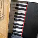 MUSTAR Digital Piano 88 Key Weighted with Stand, 88 Key Semi Weighted Keyboard Piano MEP-900, Portable Electric Piano Keyboard 88 Keys with Bluetooth Connection, Case, Sustain Pedal, MDF, Black