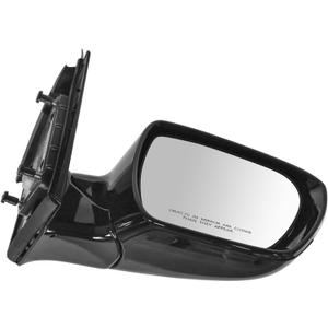 TRQ Right Mirror with Heat without Housing Turn Signal Passenger Side Compatible with 2013-2016 Hyundai Santa Fe Sport HY1321200