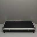 STRICH Guitar Pedal Case STANDARD 28, 27.5" x 11.8" x 4.3" Large Aluminum Locking Effect Pedal Case with Mounting Tape, Compatible with Single Pedals & Multi-Effects