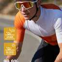OULAIQI Lightweight UV400 Sports Sunglasses for Men&Women Cycling Running | Clear vision,No Slip,Lightweight, Durable for Baseball, Softball, Beach Volleyball, Hiking, Fishing and GolfMulti Colors