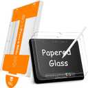 SPARIN 2 Pack Paper Glass Screen Protector for iPad A16 11th/10th Generation (11/10.9 2025/2022),Tempered Glass with Easy Alignment Tool, Matte Anti-Glare, Write Like on Paper, Apple Pencil Support