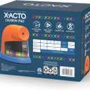 X-ACTO Crayon Pro Electric Sharpener, SafeStart Automatic Motor, 1 Count - Great for Home or School Classroom Use