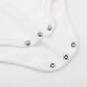 Teach Leanbh Baby Boys Pure Color Cotton Short Long Sleeve Polo Bodysuit 3-24 Months (Black, 6 Months)