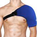 Hilph Shoulder Ice Pack Wrap for Rotating Cuff with Hot Cold Therapy, HSA or FSA Eligible, Reusable Adjutable Shoulder Wrap with Gel Ice Pack for Pain Relief, Tendonitis, Post-Operative Recovery
