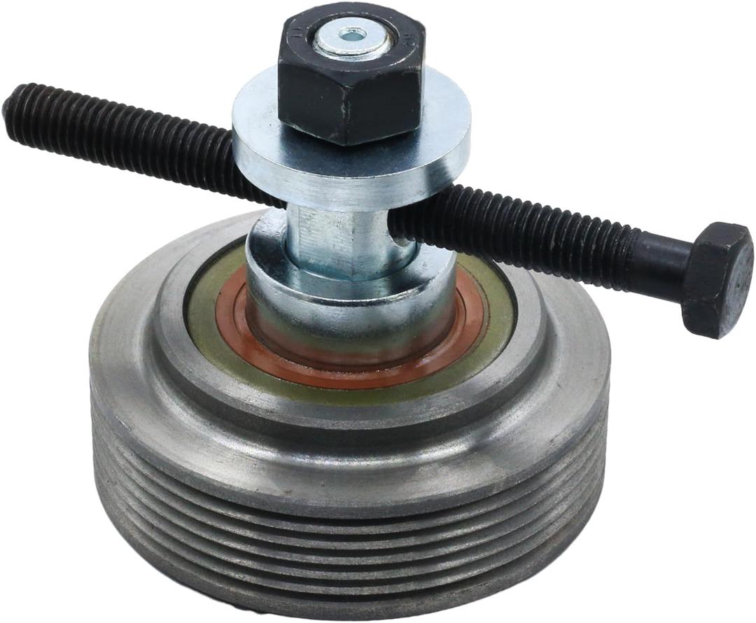 WA768 3066330 RW1074X Water Pump Idler Pulley Compatible With Cummins Engine N14 Cooling System