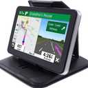 Dashboard GPS Mount Holder - Universal Dashbaord Phone Tablet PC Navigation Holder for Garmin Nuvi Tomtom iPhone iPad Galaxy Yoga Android Fits 4.3"-9.6" GPS & Smartphone Friction Mount (Black)