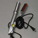 2 in 1 Curling Iron, Hair Curling Wand, for Short & Long Hair, Hair Curling Tools for Styling, Travel Hot Rollers, Ceramic Curling Tongs, Heated Round Brush, Adjustable Temperature