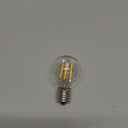 2-Pack E17 Mini Globe Bulb S11 LED Light Bulb,E17 Intermediate Base 4W Warm White 2700K,40 Watt S11 G40 Incandescent Bulb Replacement for Desk Lamp,Cabinet,Closet, Non-Dimmable