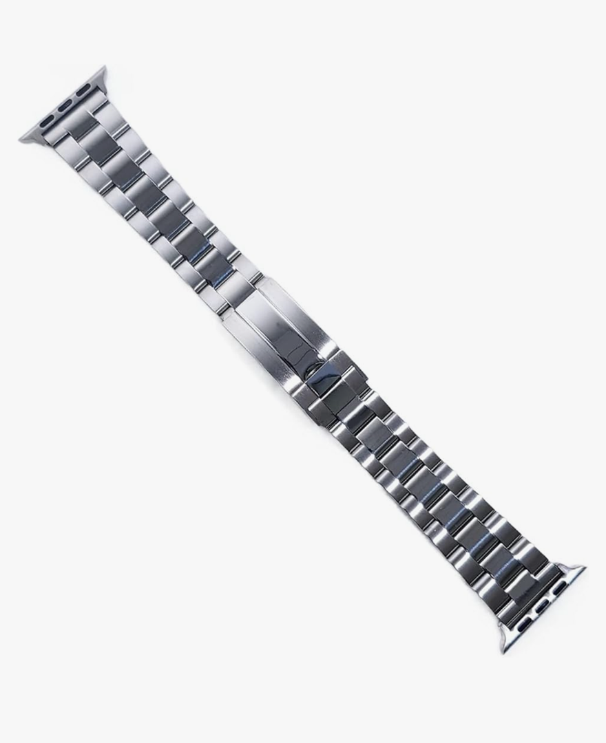 CAREG Business Stainless Steel Strap Compatible With Apple Watch Band 41mm   IWatch Series 7 Bands SE 3 Metal Bracelet Wristband Durable.