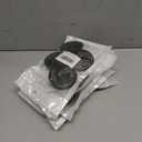 5 x Quacc 4 PCS Desk Cable Wire Grommet Table Cable Grommet Desk Cable Hole Cover Plastic Desk Grommet for Organize Office and Home Table Cable (Black)