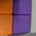 Magnetic Building Blocks, 1.65 inch Large Magnetic Stacking Cubes for Toddlers, Sensory & Montessori Toys for Boys & Girls 1 2 3 Years Old (24 PCS)