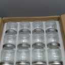 8 oz Mason Jars with Regular Airtight Lids - 24 Pack Small Mason Jars for Jam, Honey, Baby Foods, Overnight Oats, Spices, Herbs, Salads, Candles, Dessert, Party Favors, Half Pint Size Canning Jar