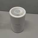 Air Purifiers for Bedroom, FULMINARE H13 True HEPA Air Filter, Quiet Air Cleaner With Night Light,Portable Small Air Purifier for Home, Office, Living Room (White)