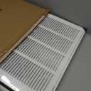 20x20 Return Air Filter Grille for 20"W x 20"H Duct Opening,Wall Return Air Vent Cover Grille with Filter [Included 1PK 1"Thick],Steel HVAC Vent Cover Filter Grill Outer Dimension: 22 5/8"W X 22 5/8"H