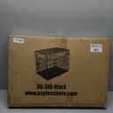 24 Inch Dog Crate Dog Cage for Large Dogs Folding Mental Wire Dog Kennel Outdoor and Indoor with Double-Door Divider Panel Removable Tray and Handle