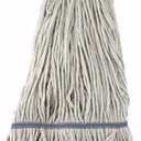 Winco Mop Head, White Yarn, 24oz, 600g, Looped End