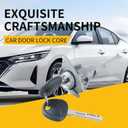 Ignition Switch Lock Cylinder, Left Driver Door Lock Cylinder, Trunk Lock Cylinder, Compatible with 2009-2014 Hyundai Sonata, 2011-2015 Hyundai Sonata Hybrid Replace OE 81970-3SA00 81250-3SA00
