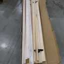 eLuxurySupply Wooden Platform Bed Frame California King Size, White - Low Profile, No Box Spring Needed, Easy Assembly, Wooden Modern Minimalist Style