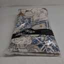 OPPODREAM Soft Neutral Area Rugs 5x7, 5x7 Washable Rug with Non Slip Backing, 5 x 7 Faux Cashmere Low-Pile Carpet, Cream White & Blue & Light Brown